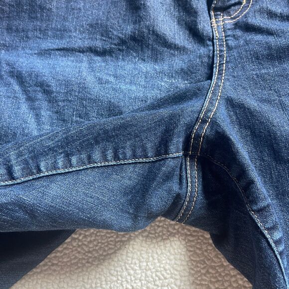 Torrid Denim Women’s Skinny Jeans – Plus Size 24 Short | Classic Dark Wash Blue - Picture 5 of 11